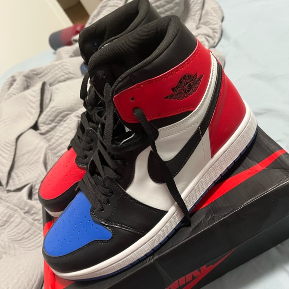 Nike Air Jordan 1 High OG Blue/Black - Picture 2 of 4